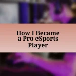 How I Became a Pro eSports Player