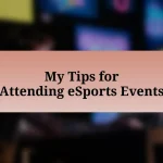 My Tips for Attending eSports Events